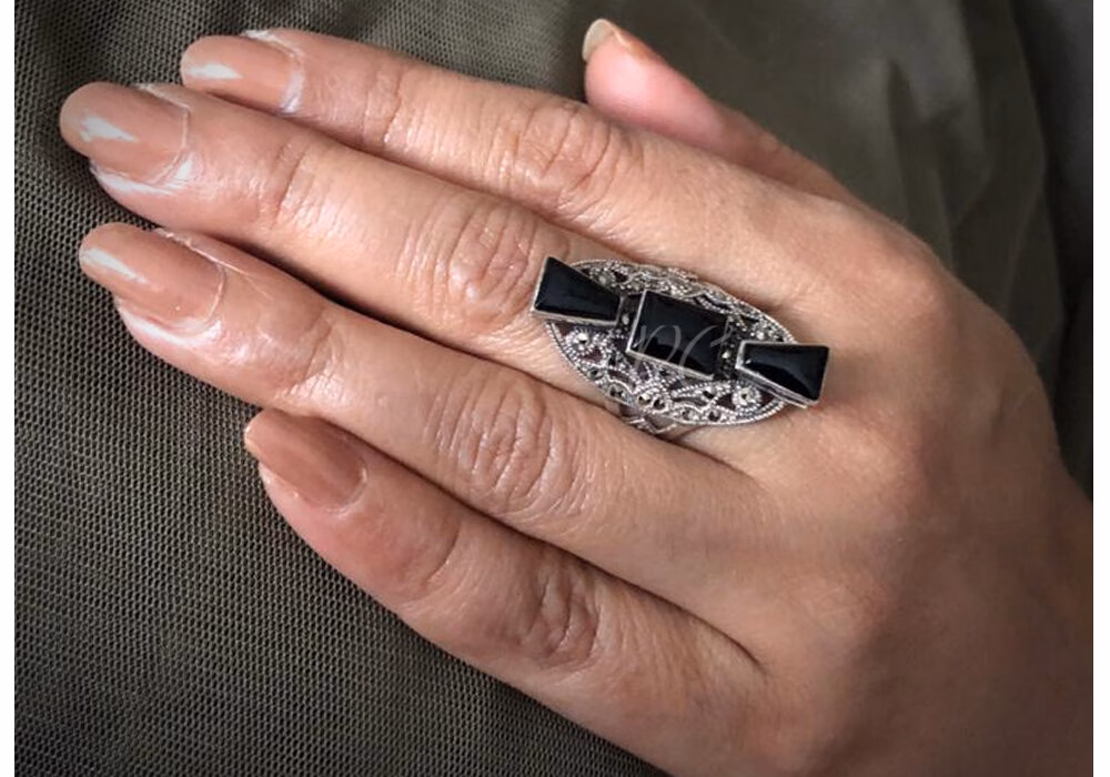 Marcasite Ring - Image 3