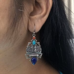 Peacock Earrings