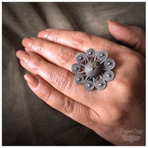 Flower Finger Rings