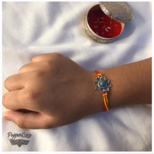Silver Rakhi